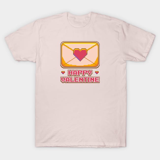 Happy Valentine Mail T-Shirt by SleepEnthusiast